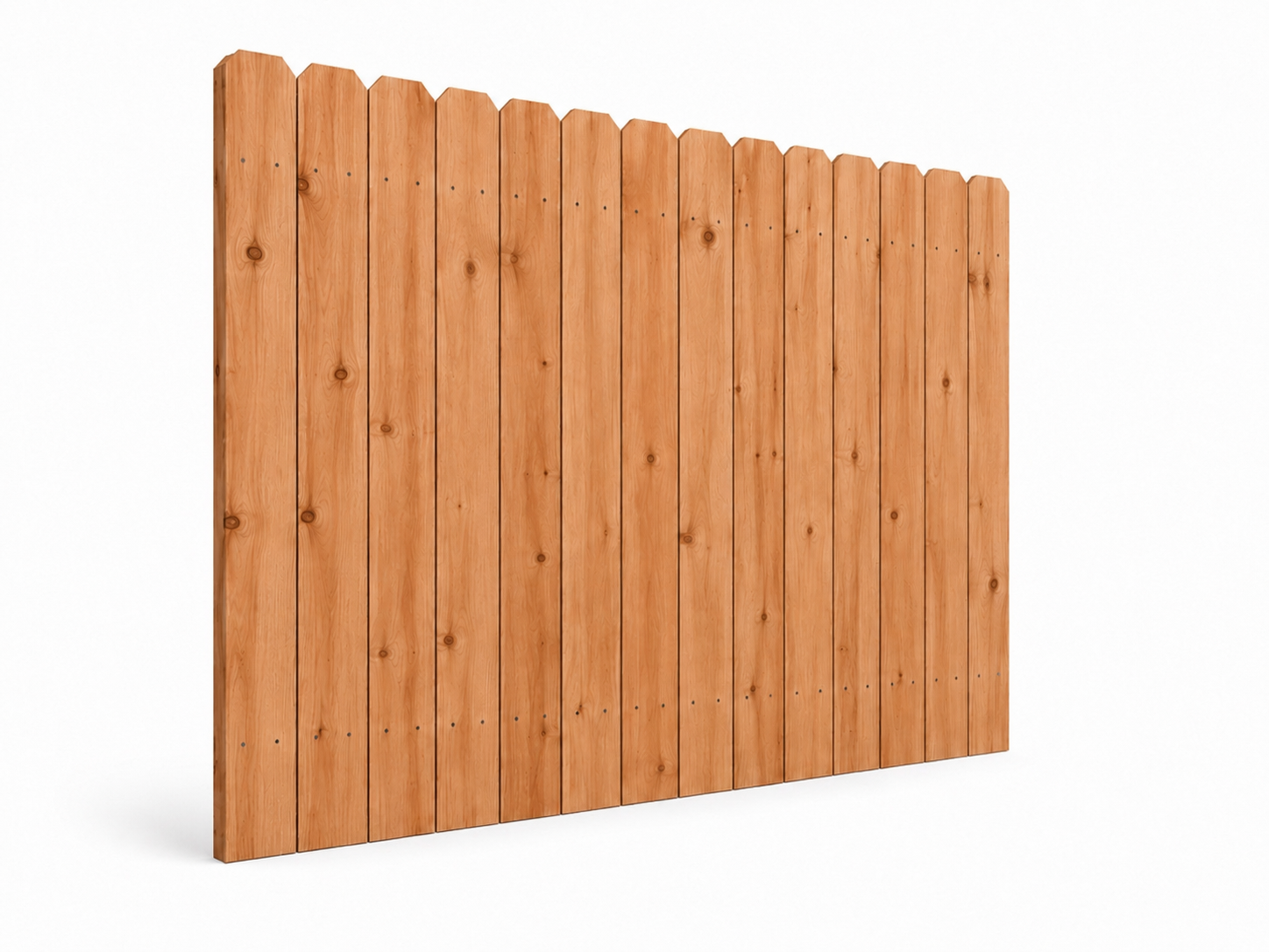 8' Cedar Privacy fence style